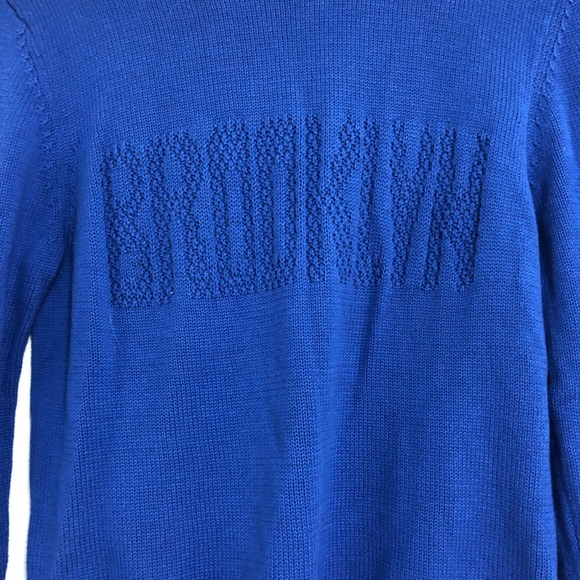 Brooklyn Industries Royal Blue Sweater Size XSmall - Picture 5 of 7